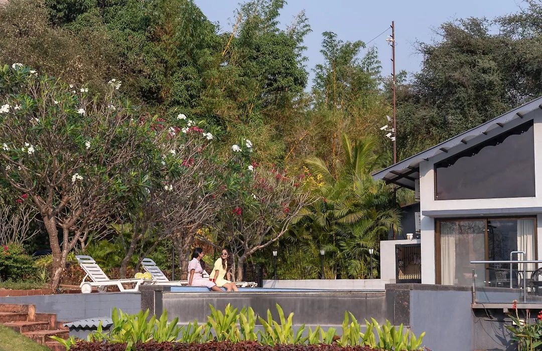 Saffronstays Sanvina Farm - A Signature Series Riverside Villa, Karjat-1