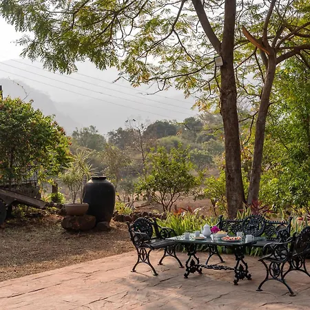 Saffronstays Sanvina Farm - A Signature Series Riverside Villa, Karjat-2